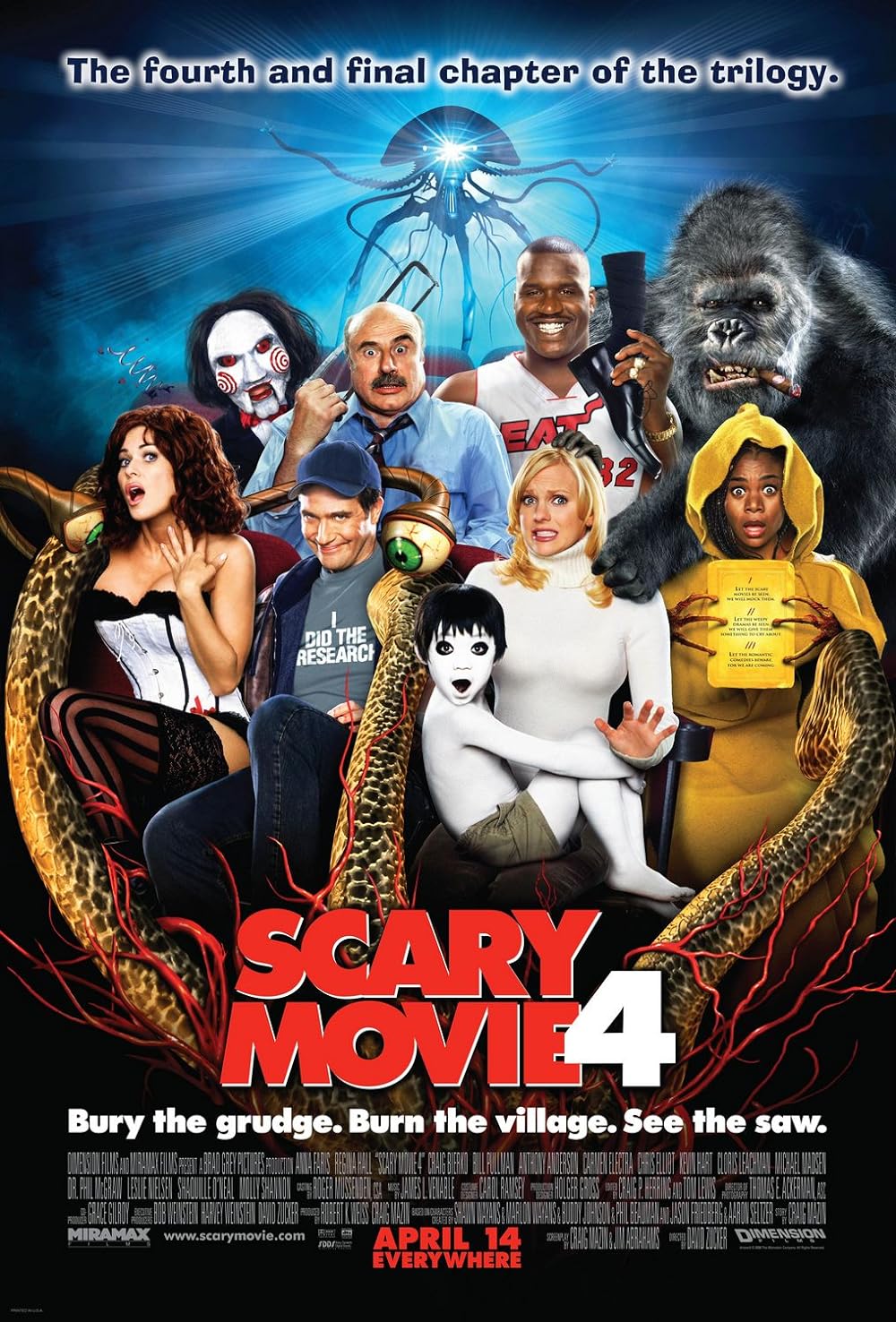 Scary Movie 4 (2006) 192Kbps 23.976Fps 48Khz 2.0Ch DVD Turkish Audio TAC