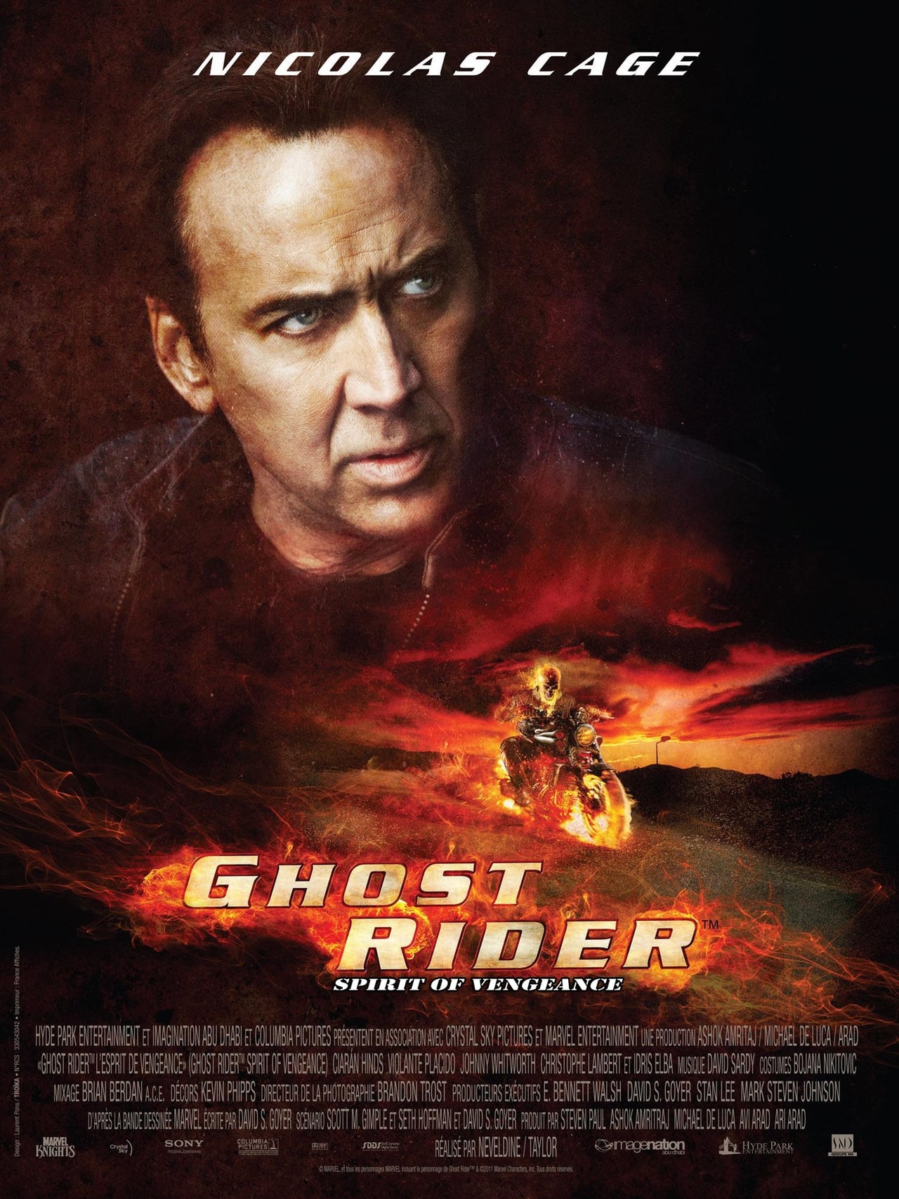 Ghost Rider: Spirit of Vengeance (2011) 192Kbps 23.976Fps 48Khz 2.0Ch DigitalTV Turkish Audio TAC