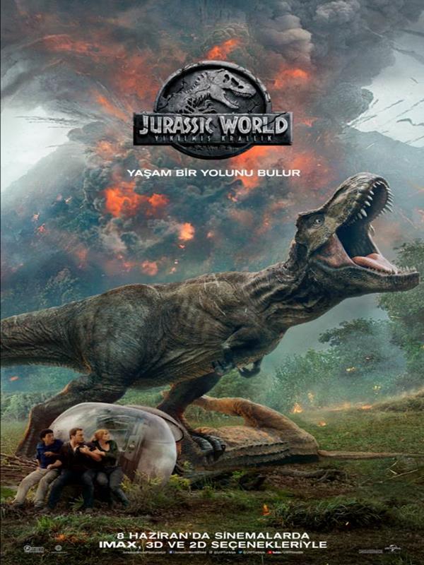 Jurassic World: Fallen Kingdom (2018) 768Kbps 23.976Fps 48Khz 5.1Ch BluRay Turkish Audio TAC