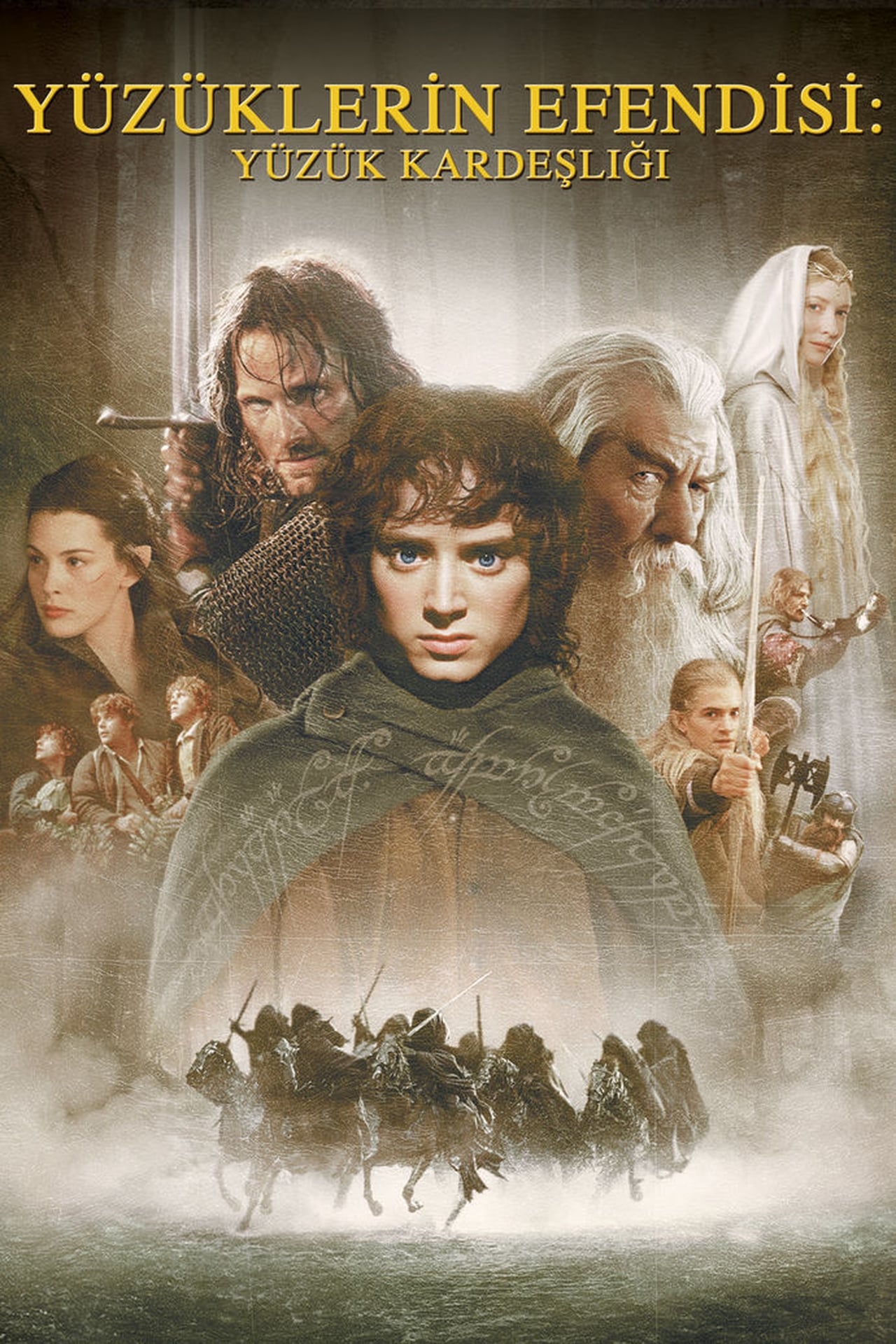 The Lord of the Rings: The Fellowship of the Ring (2001) Theatrical Cut 448Kbps 23.976Fps 48Khz 5.1Ch BluRay Turkish Audio TAC