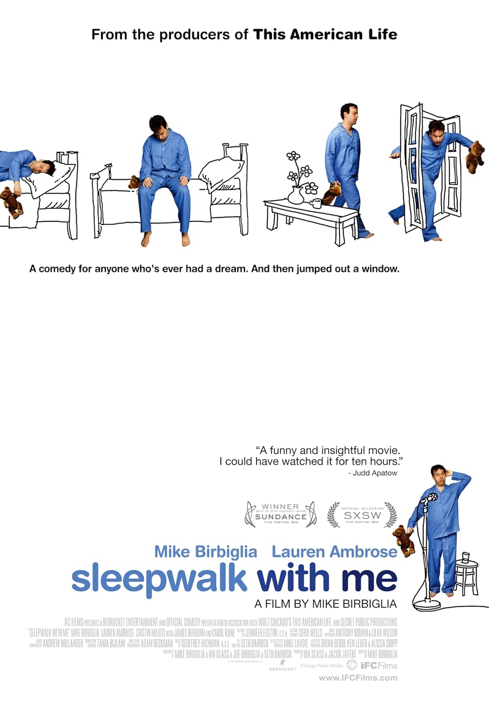 Sleepwalk with Me (2012) 192Kbps 23.976Fps 48Khz 2.0Ch DigitalTV Turkish Audio TAC