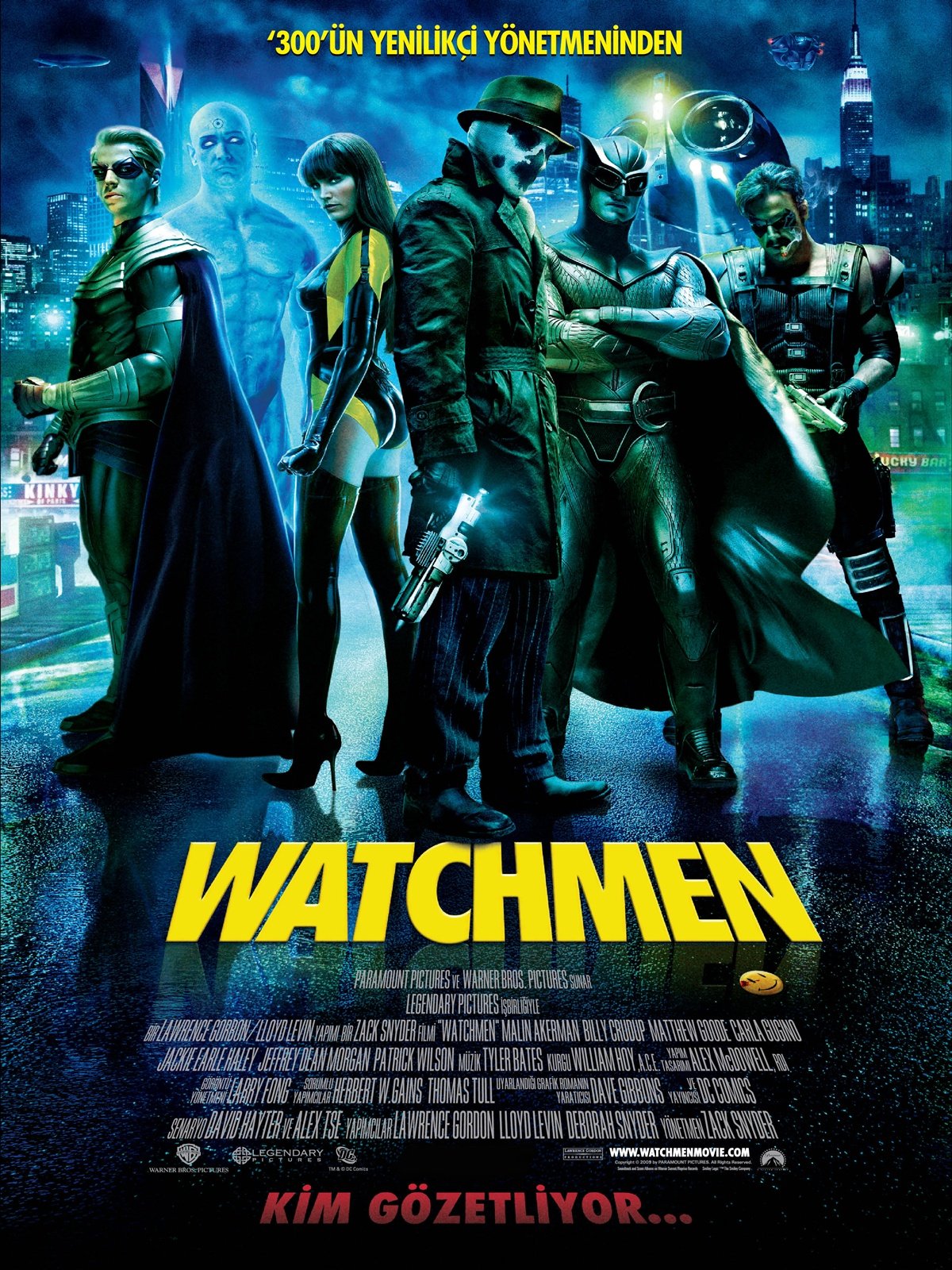 Watchmen (2009) Theatrical Cut 640Kbps 23.976Fps 48Khz 5.1Ch DD+ NF E-AC3 Turkish Audio TAC
