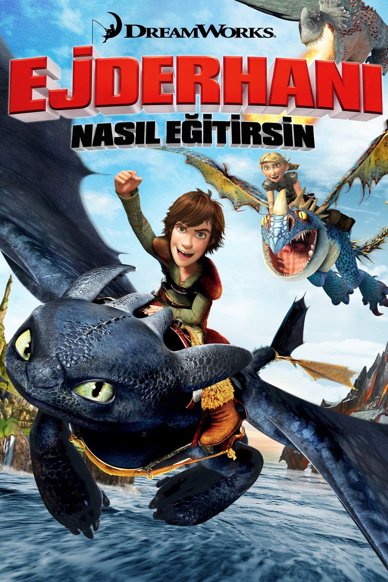How to Train Your Dragon (2010) 640Kbps 23.976Fps 48Khz 5.1Ch DD+ NF E-AC3 Turkish Audio TAC