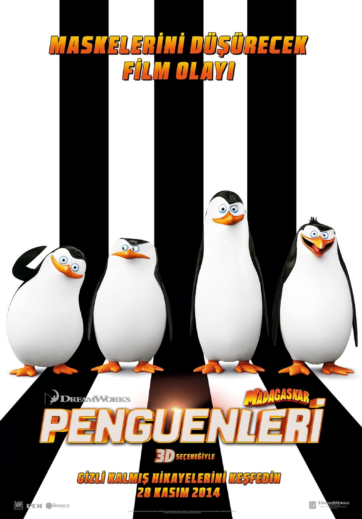 Penguins of Madagascar (2014) 640Kbps 23.976Fps 48Khz 5.1Ch DD+ NF E-AC3 Turkish Audio TAC