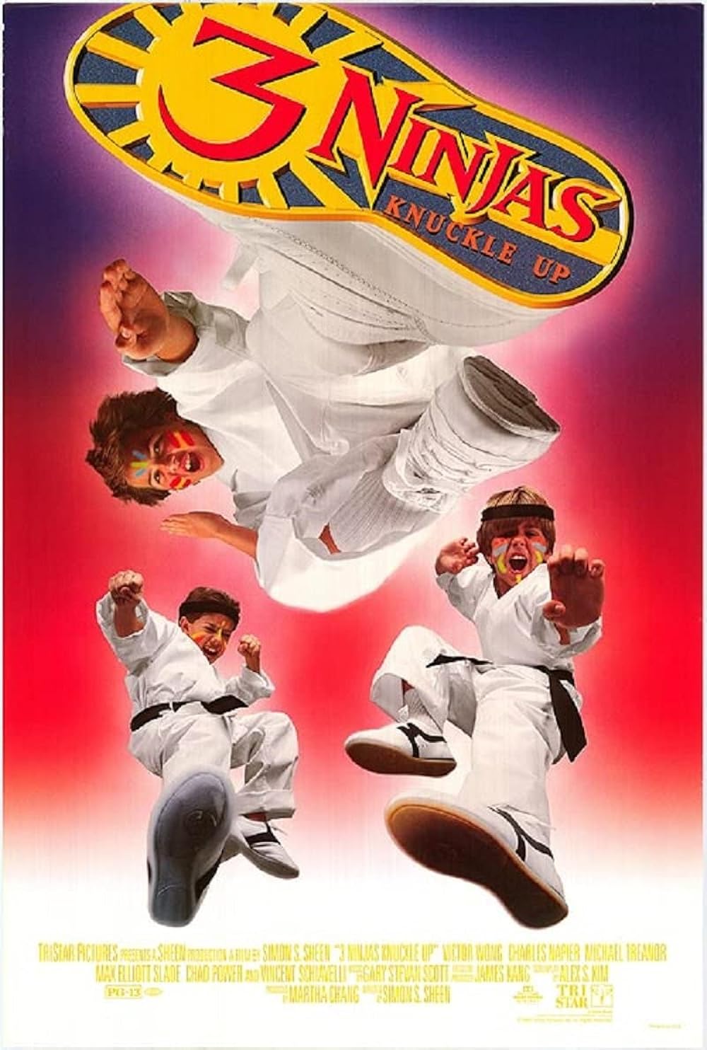 3 Ninjas: Knuckle Up (1993) 192Kbps 23.976Fps 48Khz 2.0Ch DigitalTV Turkish Audio TAC