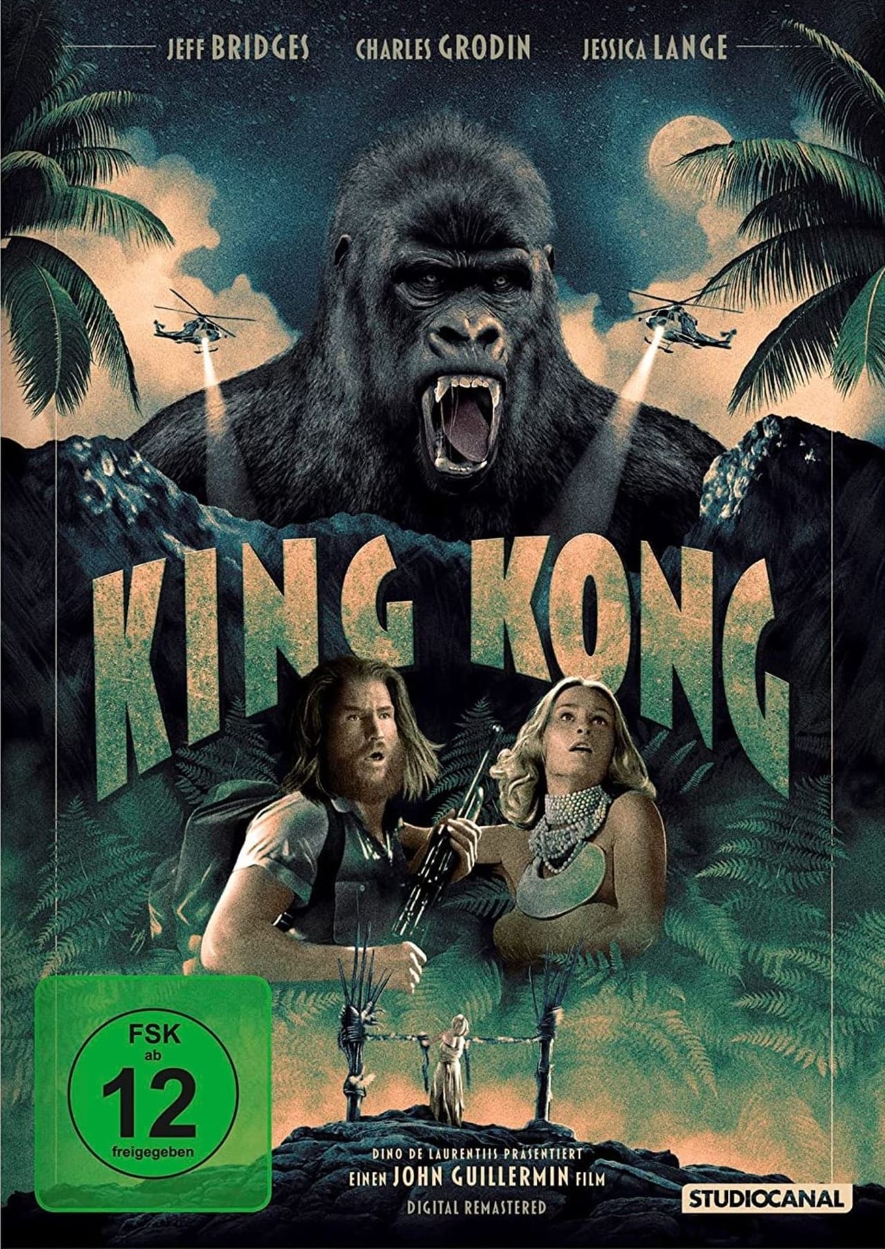 King Kong (1976) Theatrical Cut 192Kbps 23.976Fps 48Khz 2.0Ch DigitalTV Turkish Audio TAC