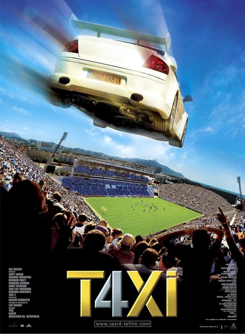 Taxi 4 (2007) 384Kbps 23.976Fps 48Khz 5.1Ch DVD Turkish Audio TAC