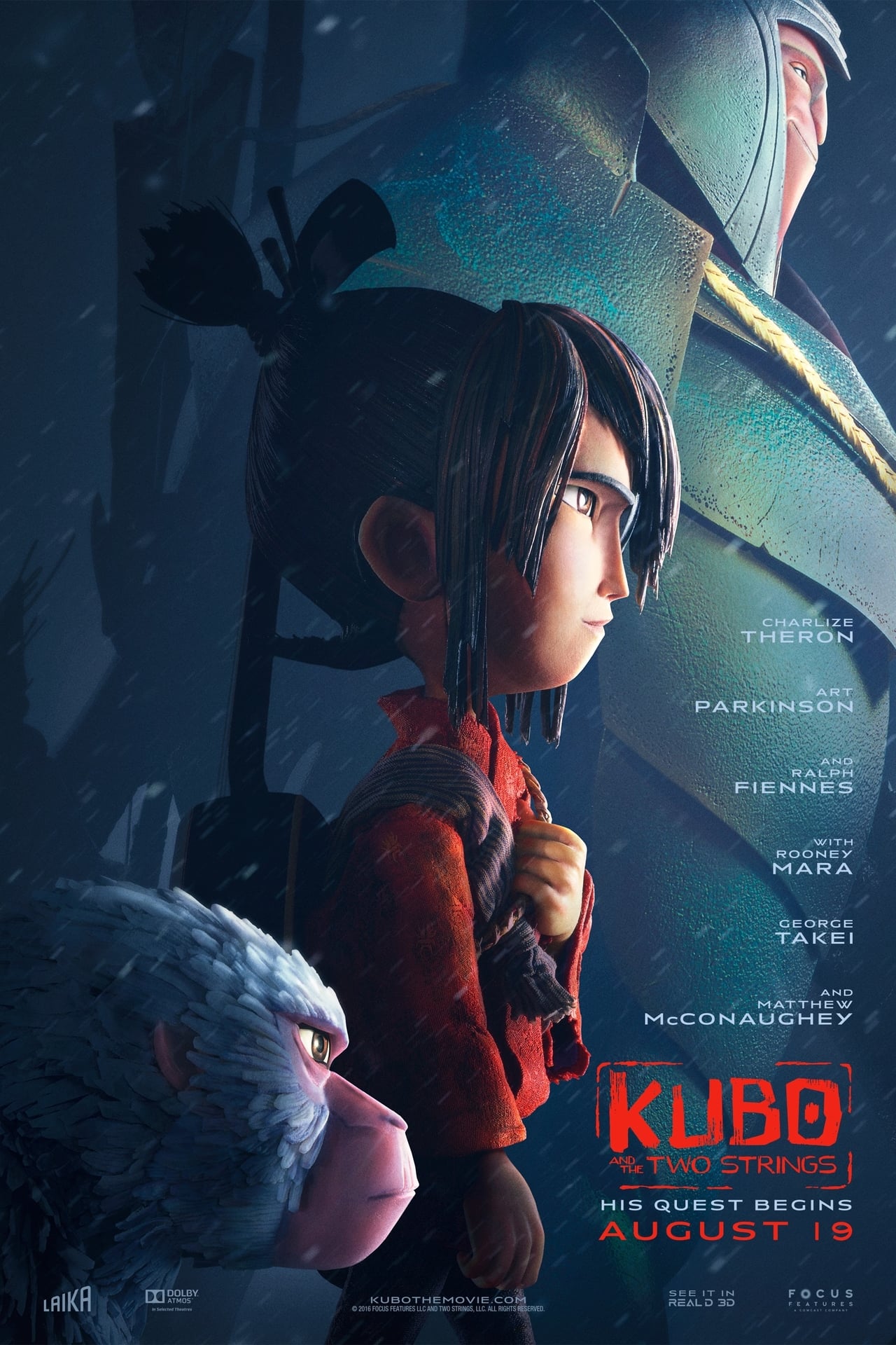 Kubo and the Two Strings (2016) 768Kbps 23.976Fps 48Khz 5.1Ch BluRay Turkish Audio TAC