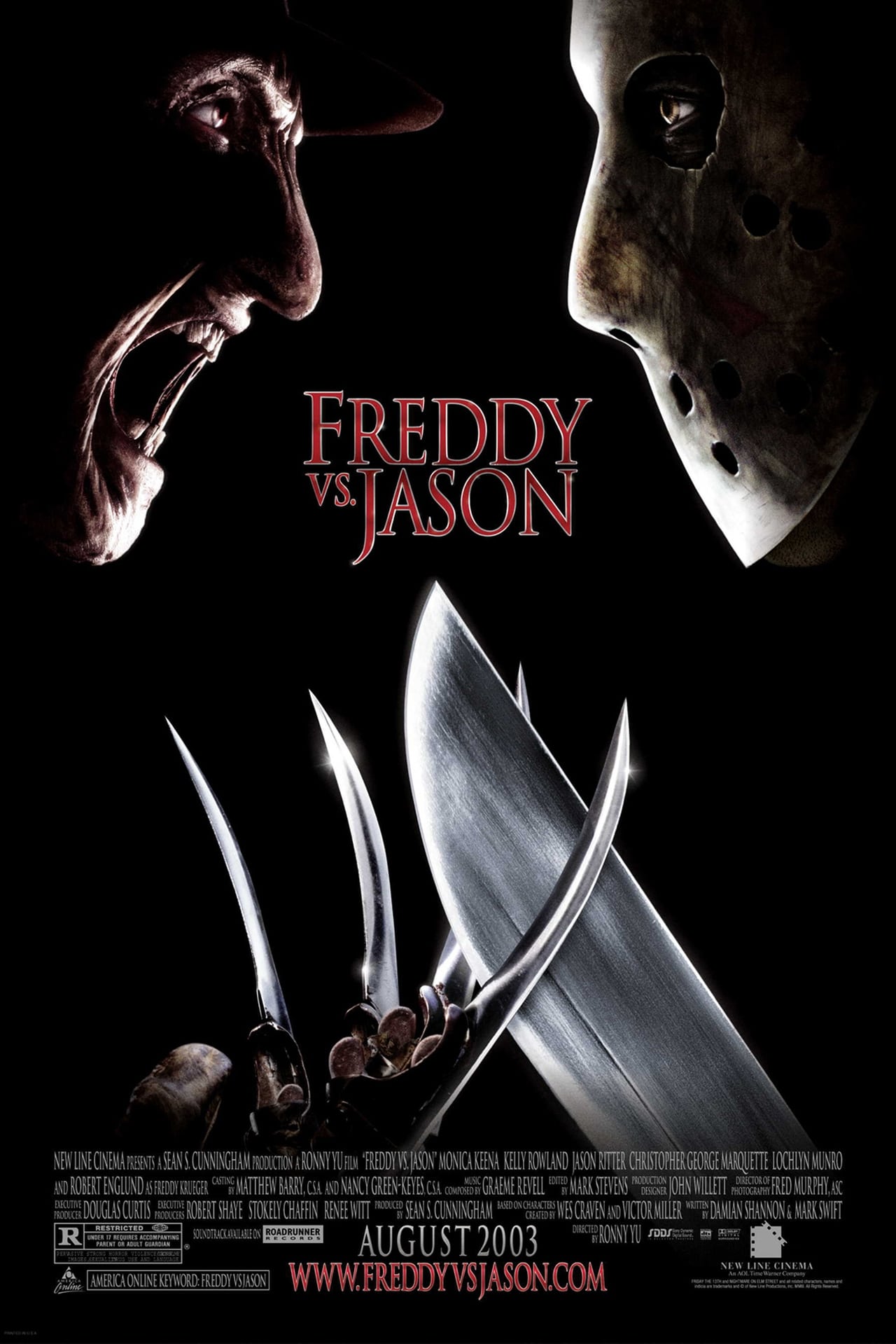 Freddy vs. Jason (2003) 448Kbps 23.976Fps 48Khz 5.1Ch DVD Turkish Audio TAC