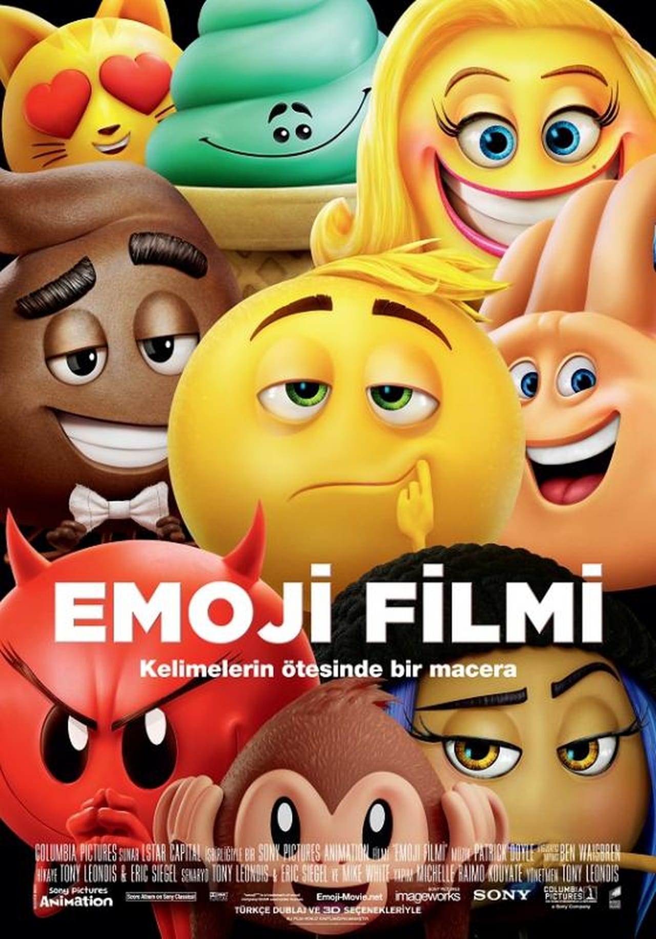 The Emoji Movie (2017) 640Kbps 23.976Fps 48Khz 5.1Ch UHD BluRay Turkish Audio TAC