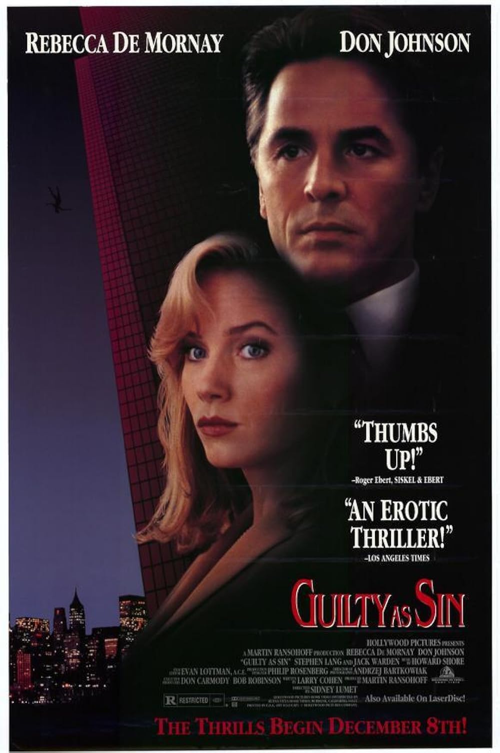 Guilty as Sin (1993) 128Kbps 23.976Fps 48Khz 2.0Ch Disney+ DD+ E-AC3 Turkish Audio TAC
