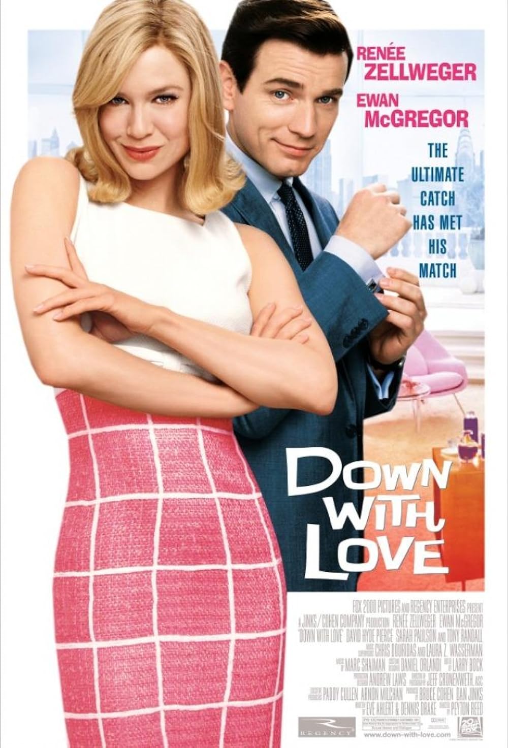 Down with Love (2003) 128Kbps 23.976Fps 48Khz 2.0Ch Disney+ DD+ E-AC3 Turkish Audio TAC