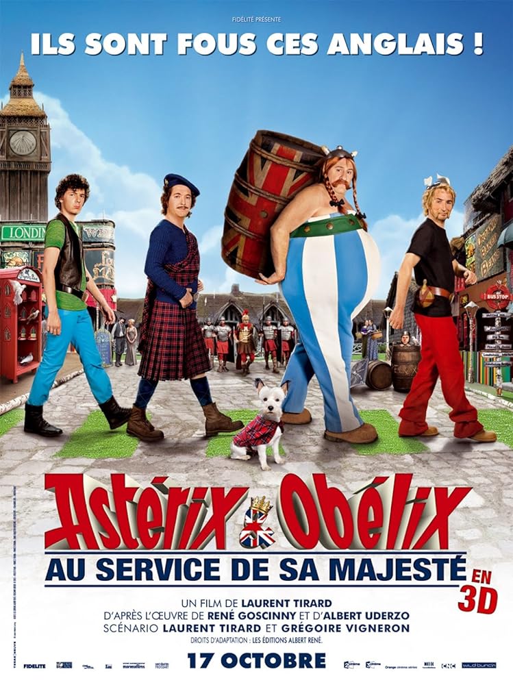 Astérix & Obélix: Au service de sa Majesté (2012) (Astérix&Obélix On Her Majesty's Secret Service) 448Kbps 23.976Fps 48Khz 5.1Ch DVD Turkish Audio TAC