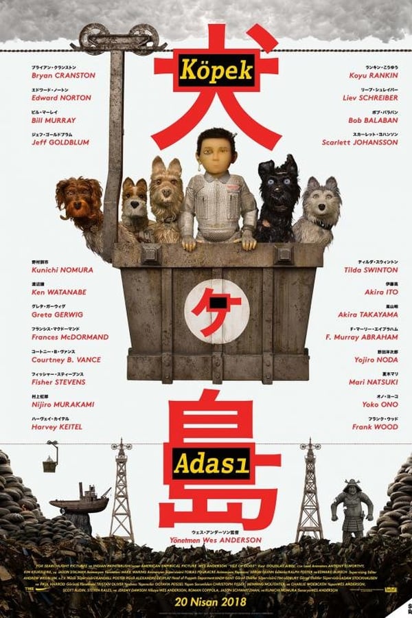 Isle of Dogs (2018) 448Kbps 23.976Fps 48Khz 5.1Ch BluRay Turkish Audio TAC