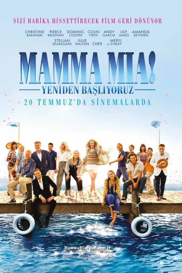 Mamma Mia! Here We Go Again (2018) 640Kbps 23.976Fps 48Khz 5.1Ch DD+ AMZN E-AC3 Turkish Audio TAC