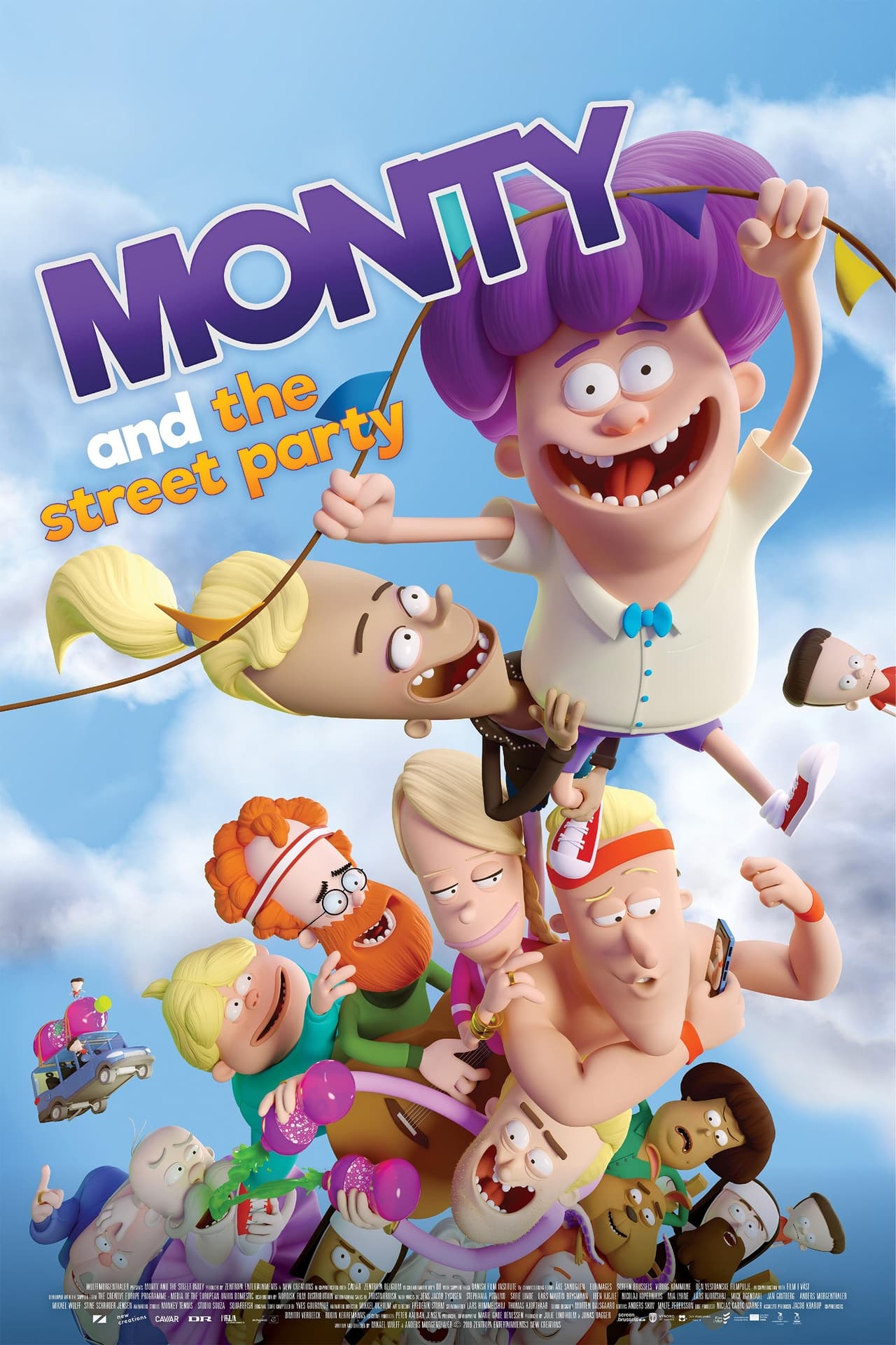 Monty and the Street Party (2019) 192Kbps 24Fps 48Khz 2.0Ch DigitalTV Turkish Audio TAC