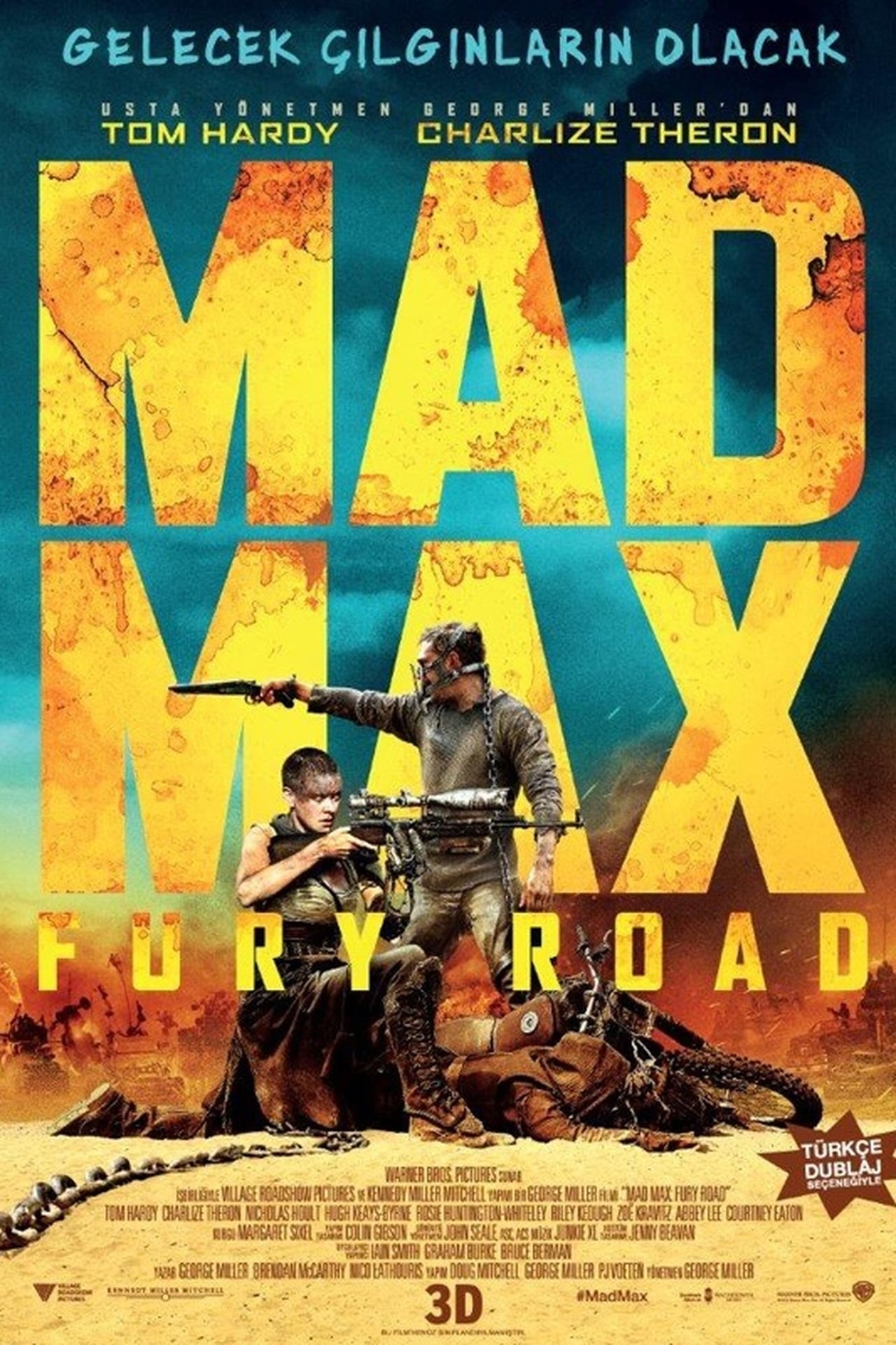 Mad Max: Fury Road (2015) 192Kbps 23.976Fps 48Khz 2.0Ch BluRay Turkish Audio TAC