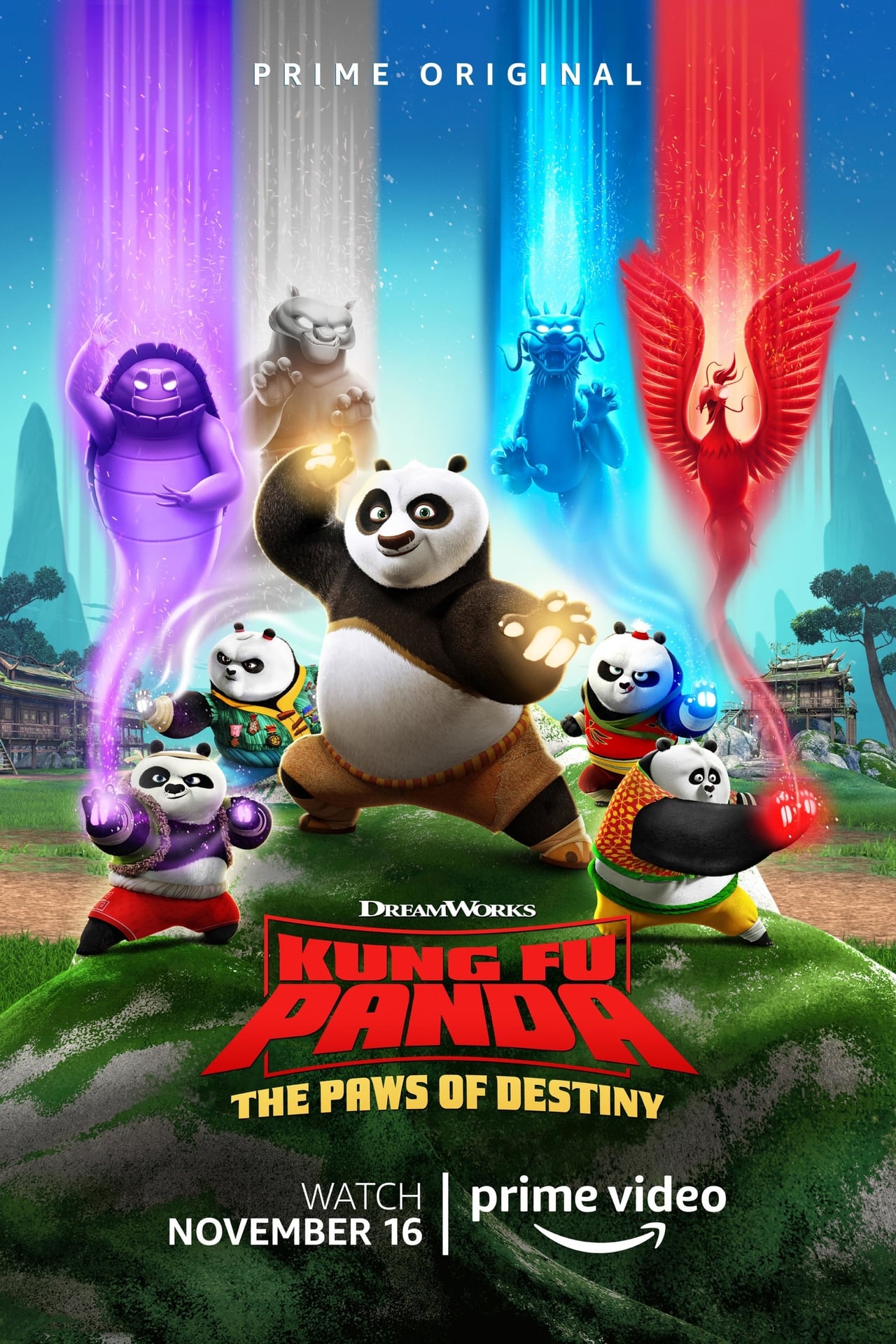 Kung Fu Panda: The Paws of Destiny (2019) S2 EP01&EP13 640Kbps 23.976Fps 48Khz 5.1Ch DD+ AMZN E-AC3 Turkish Audio TAC