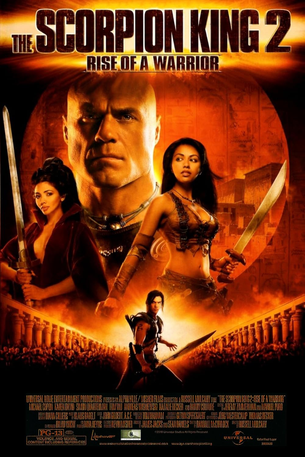 The Scorpion King 2: Rise of a Warrior (2008) 128Kbps 23.976Fps 48Khz 2.0Ch DD+ NF E-AC3 Turkish Audio TAC