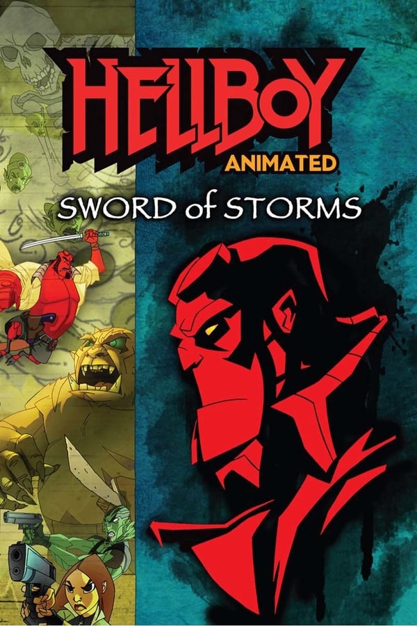 Hellboy Animated: Sword of Storms (2006) 192Kbps 23.976Fps 48Khz 2.0Ch DVD Turkish Audio TAC