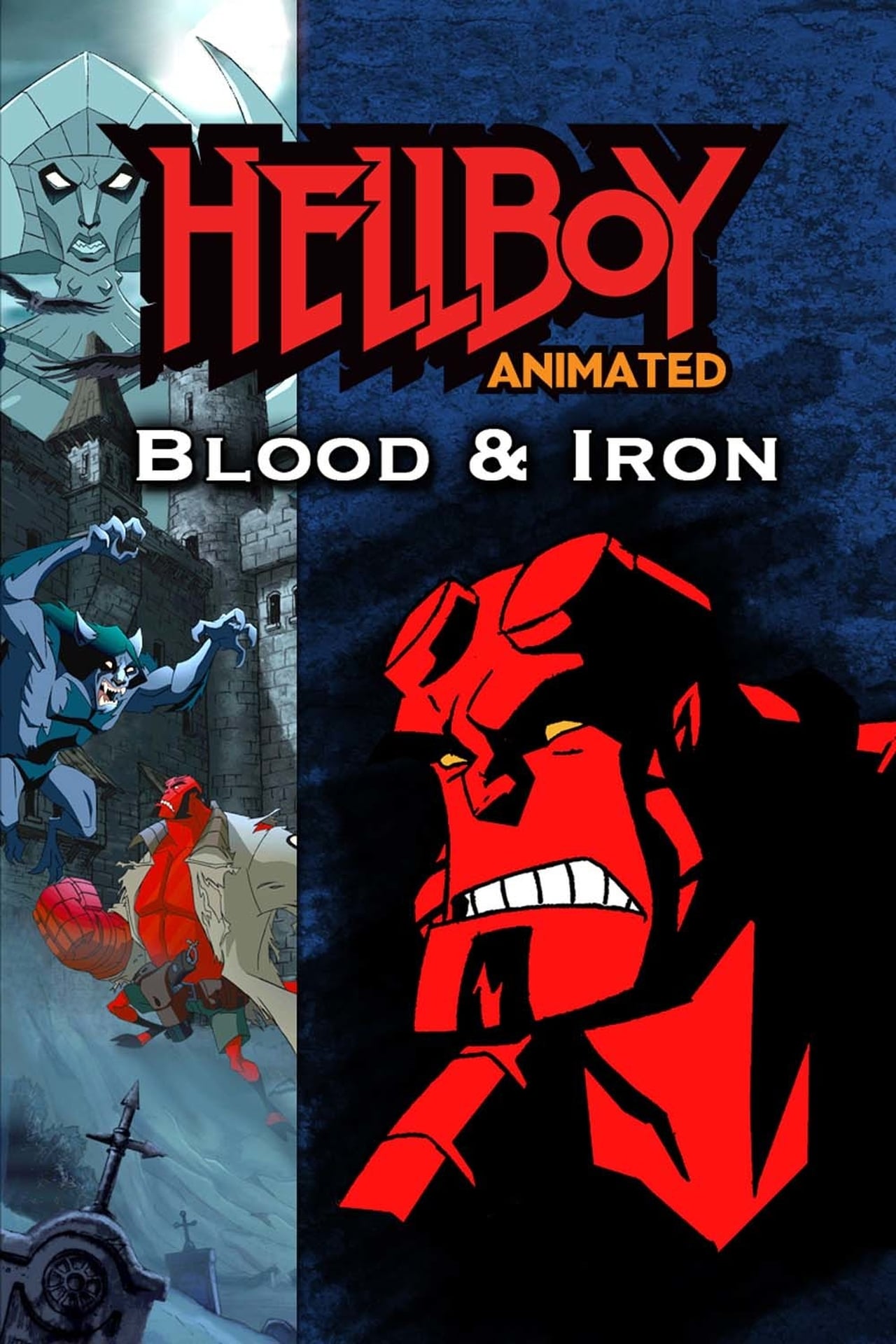 Hellboy Animated: Blood and Iron (2007) 192Kbps 23.976Fps 48Khz 2.0Ch DVD Turkish Audio TAC