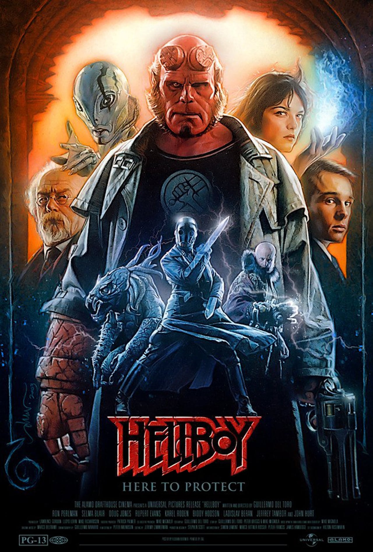 Hellboy (2004) Director's Cut 448Kbps 23.976Fps 48Khz 5.1Ch DVD Turkish Audio TAC