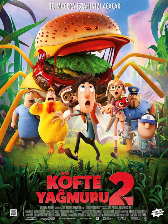 Cloudy with a Chance of Meatballs 2 (2013) 640Kbps 23.976Fps 48Khz 5.1Ch BluRay Turkish Audio TAC