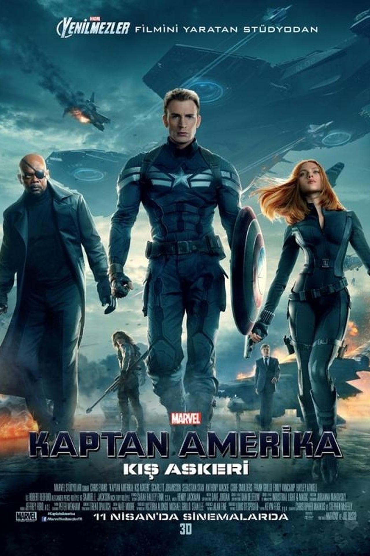 Captain America: The Winter Soldier (2014) 640Kbps 23.976Fps 48Khz 5.1Ch BluRay Turkish Audio TAC