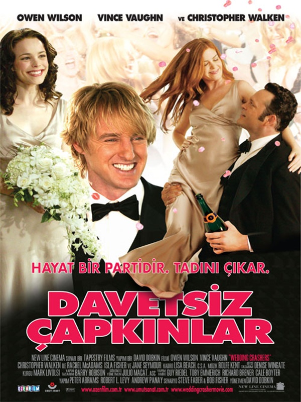 Wedding Crashers (2005) Theatrical Cut 192Kbps 23.976Fps 48Khz 2.0Ch DigitalTV Turkish Audio TAC