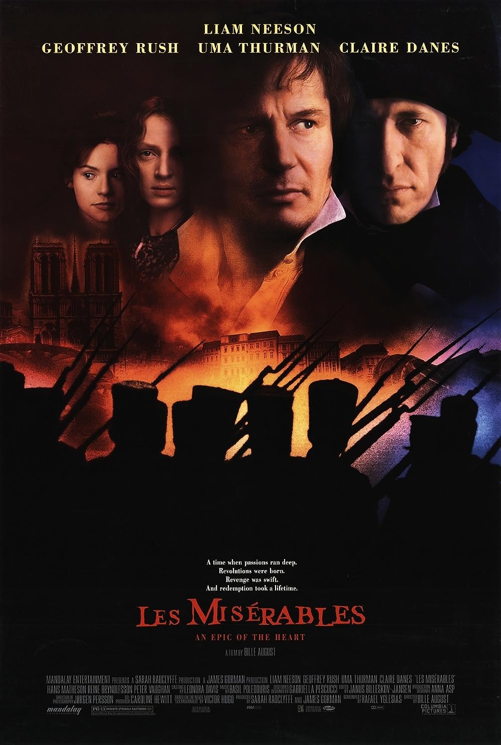 Les Miserables (1998) Extended Cut 192Kbps 23.976Fps 48Khz 2.0Ch DigitalTV Turkish Audio TAC