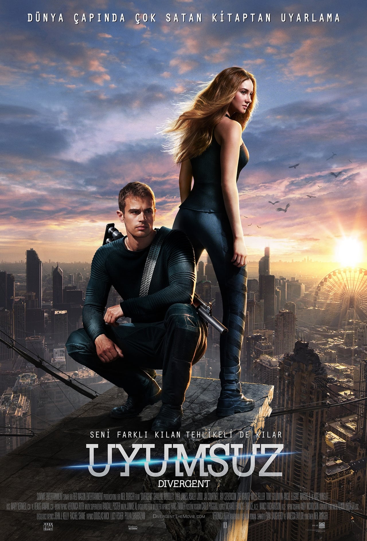 Divergent (2014) 192Kbps 23.976Fps 48Khz 2.0Ch DigitalTV Turkish Audio TAC