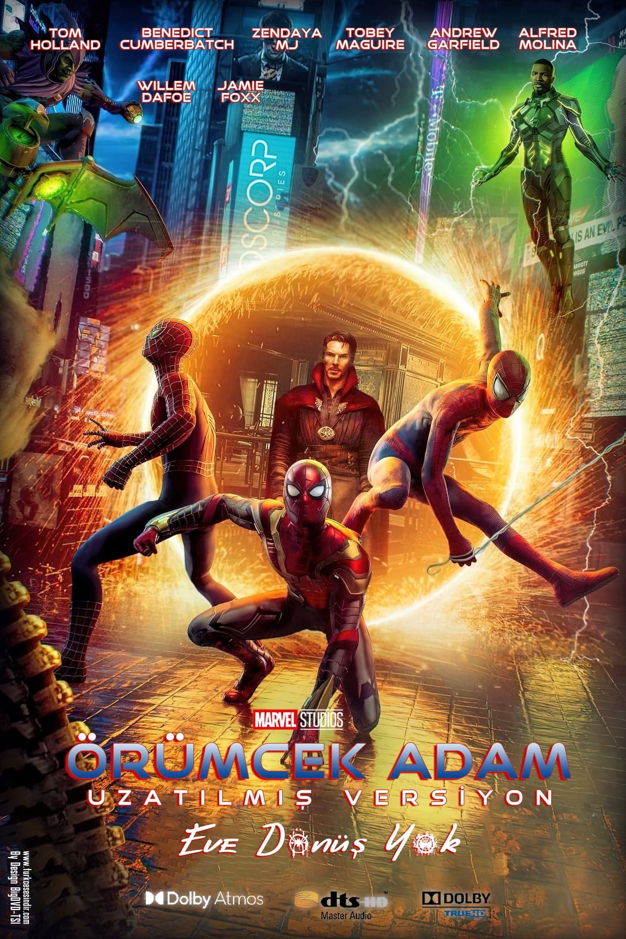 Spider-Man: No Way Home (2021) Extended Version 384Kbps 23.976Fps 48Khz 5.1Ch iTunes Turkish Audio TAC