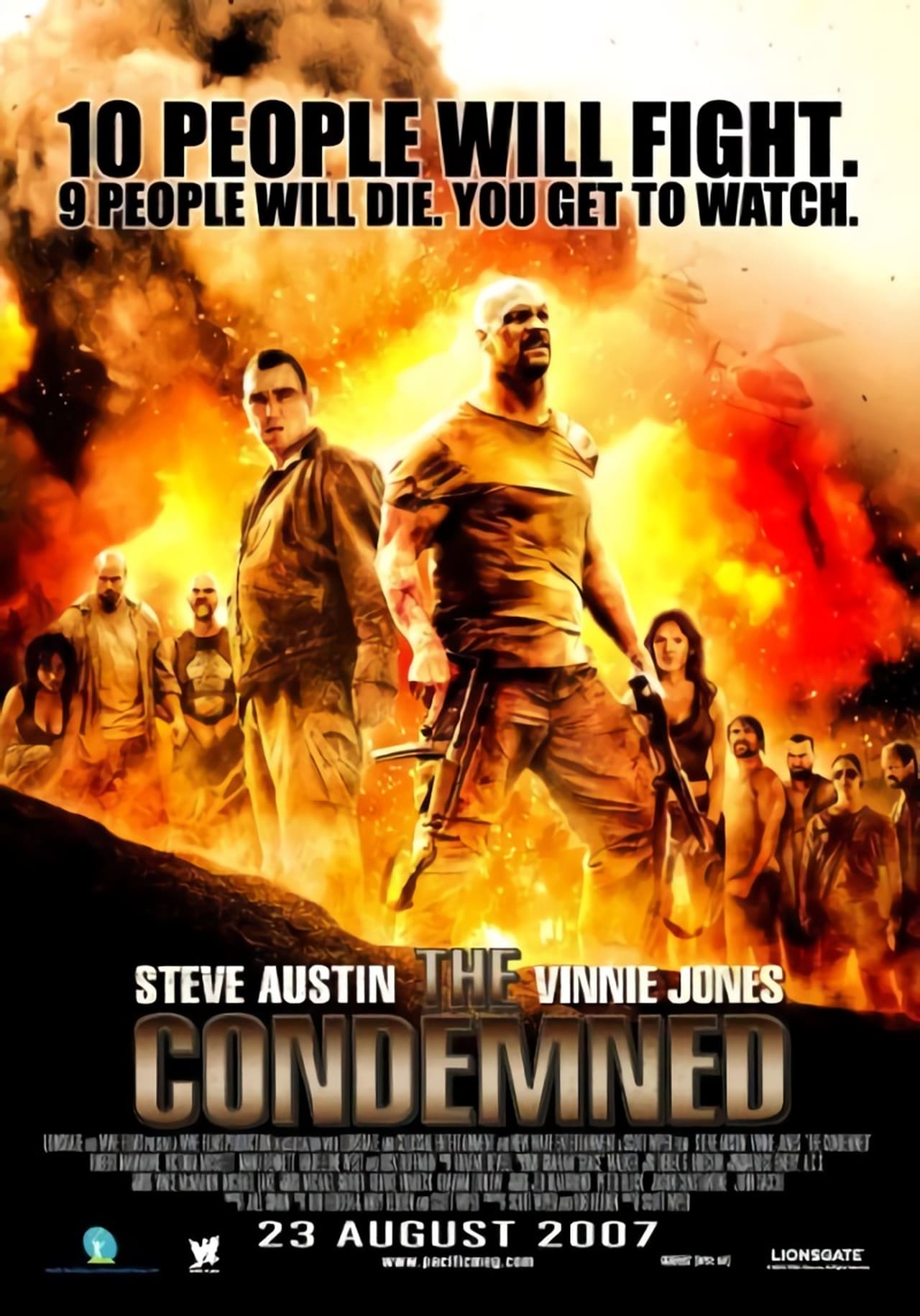 The Condemned (2007) 128Kbps 23.976Fps 48Khz 2.0Ch DD+ NF E-AC3 Turkish Audio TAC