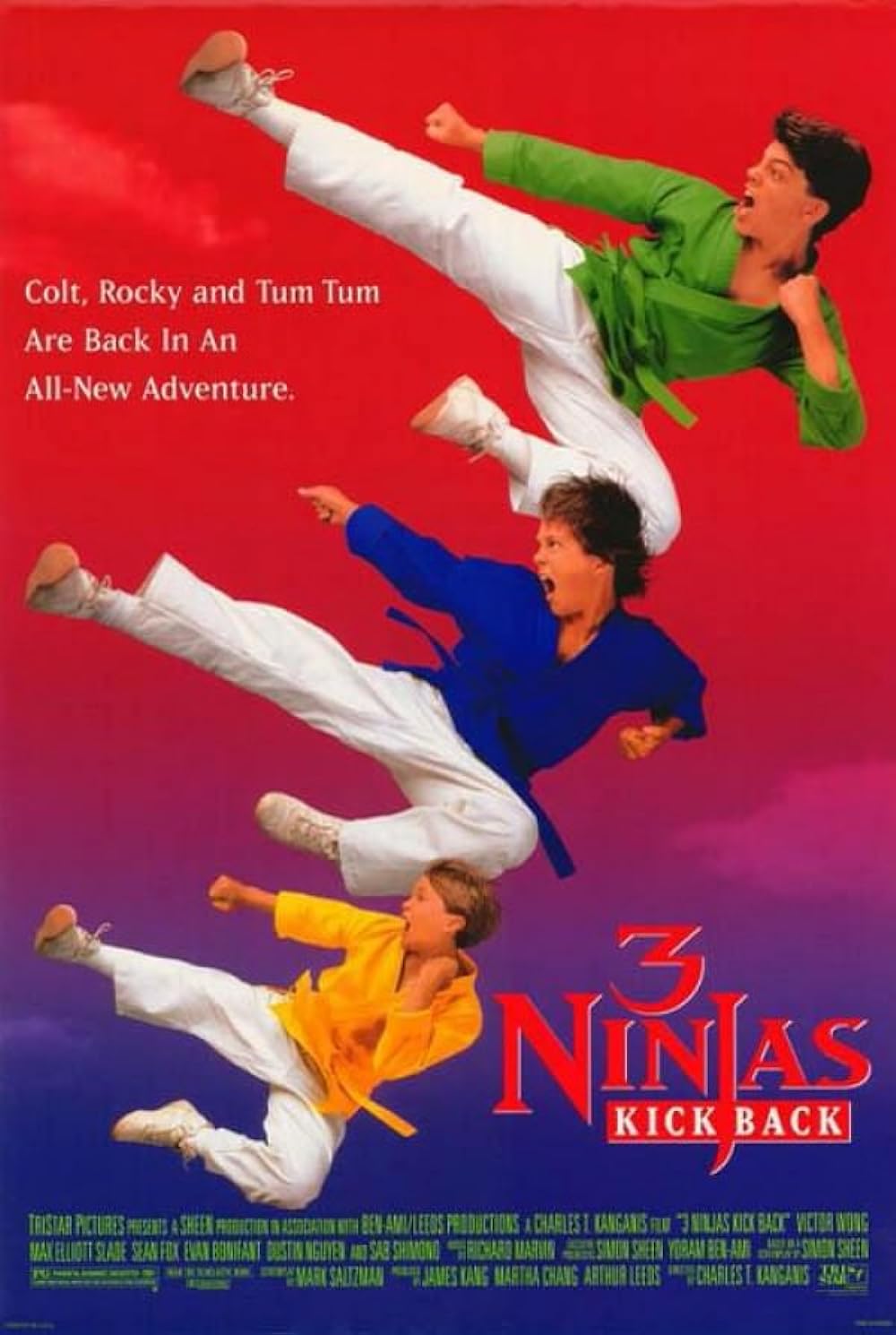 3 Ninjas Kick Back (1994) 192Kbps 23.976Fps 48Khz 2.0Ch DigitalTV Turkish Audio TAC