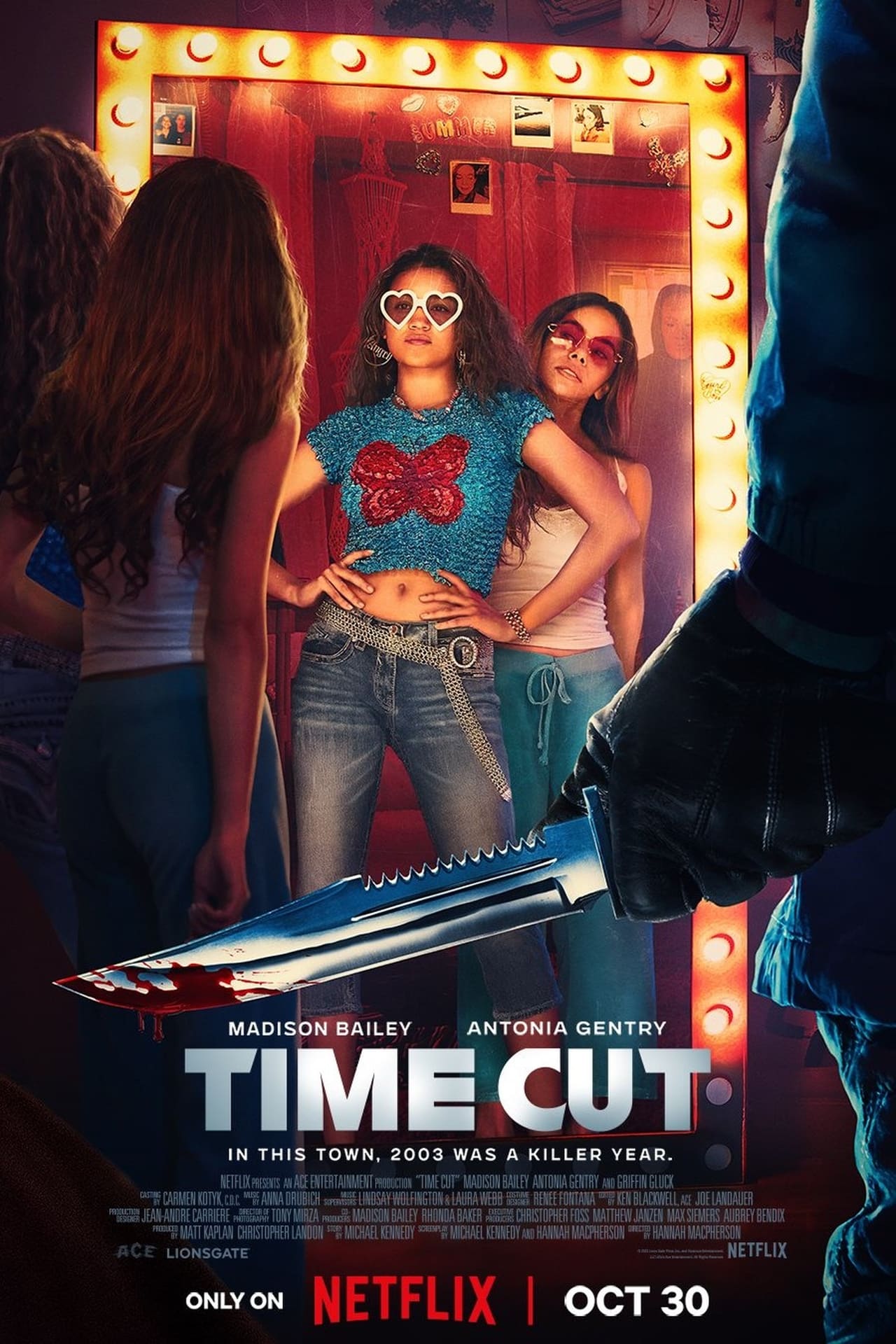 Time Cut (2024) 640Kbps 23.976Fps 48Khz 5.1Ch DD+ NF E-AC3 Turkish Audio TAC