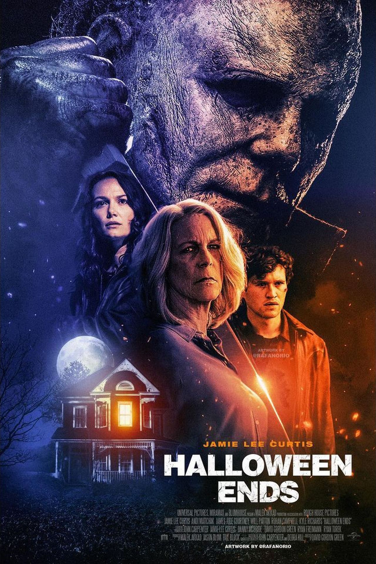 Halloween Ends (2022) 640Kbps 23.976Fps 48Khz 5.1Ch DD+ NF E-AC3 Turkish Audio TAC