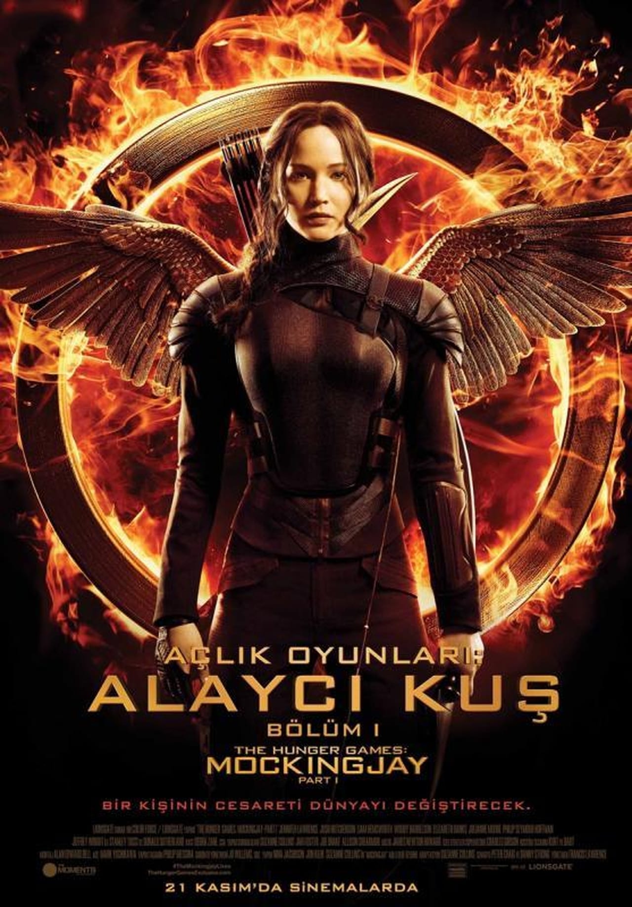 The Hunger Games: Mockingjay - Part 1 (2014) 192Kbps 23.976Fps 48Khz 2.0Ch BluRay Turkish Audio TAC