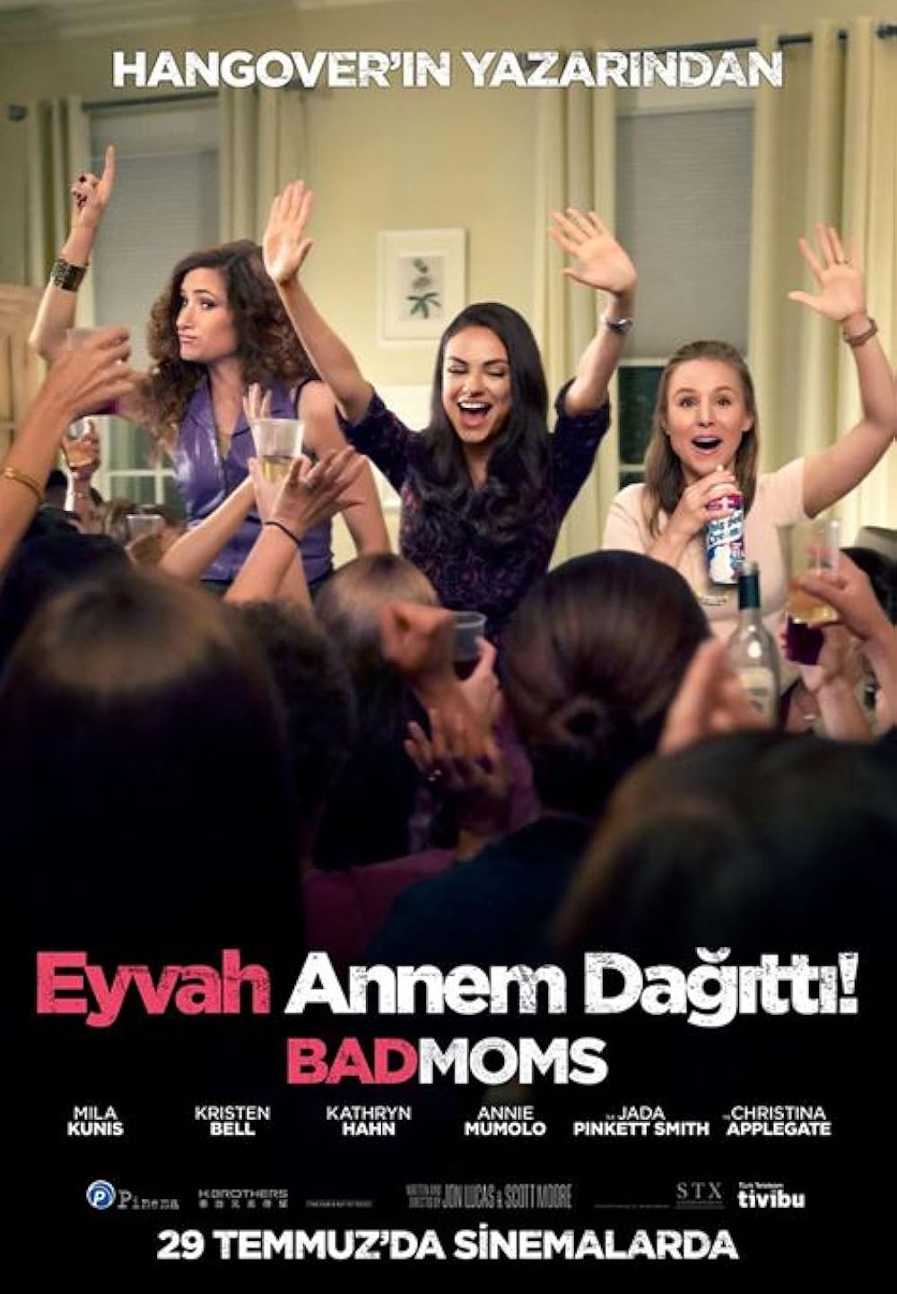 Bad Moms (2016) 192Kbps 23.976Fps 48Khz 2.0Ch DigitalTV Turkish Audio TAC