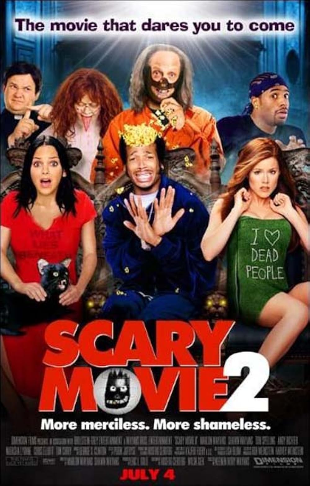 Scary Movie 2 (2001) 192Kbps 23.976Fps 48Khz 2.0Ch DVD Turkish Audio TAC