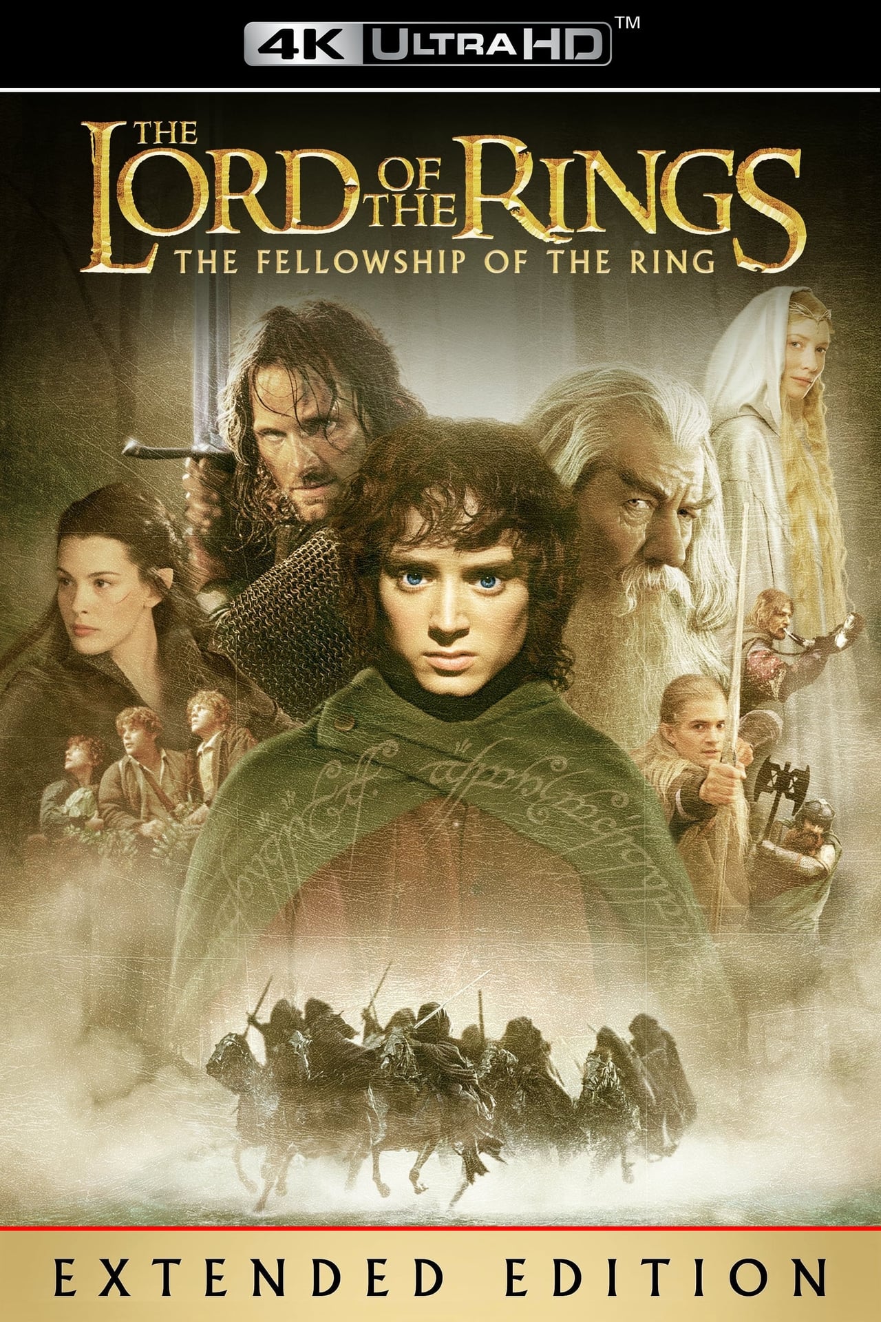 The Lord of the Rings: The Fellowship of the Ring (2001) Extended Edition 448Kbps 23.976Fps 48Khz 5.1Ch UHD BluRay Turkish Audio TAC