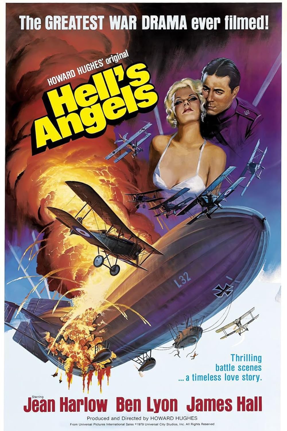 Hell's Angels (1930) 192Kbps 23.976Fps 48Khz 2.0Ch DigitalTV Turkish Audio TAC