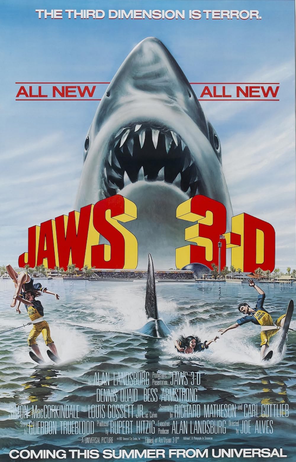 Jaws 3-D (1983) 192Kbps 23.976Fps 48Khz 2.0Ch DigitalTV Turkish Audio TAC