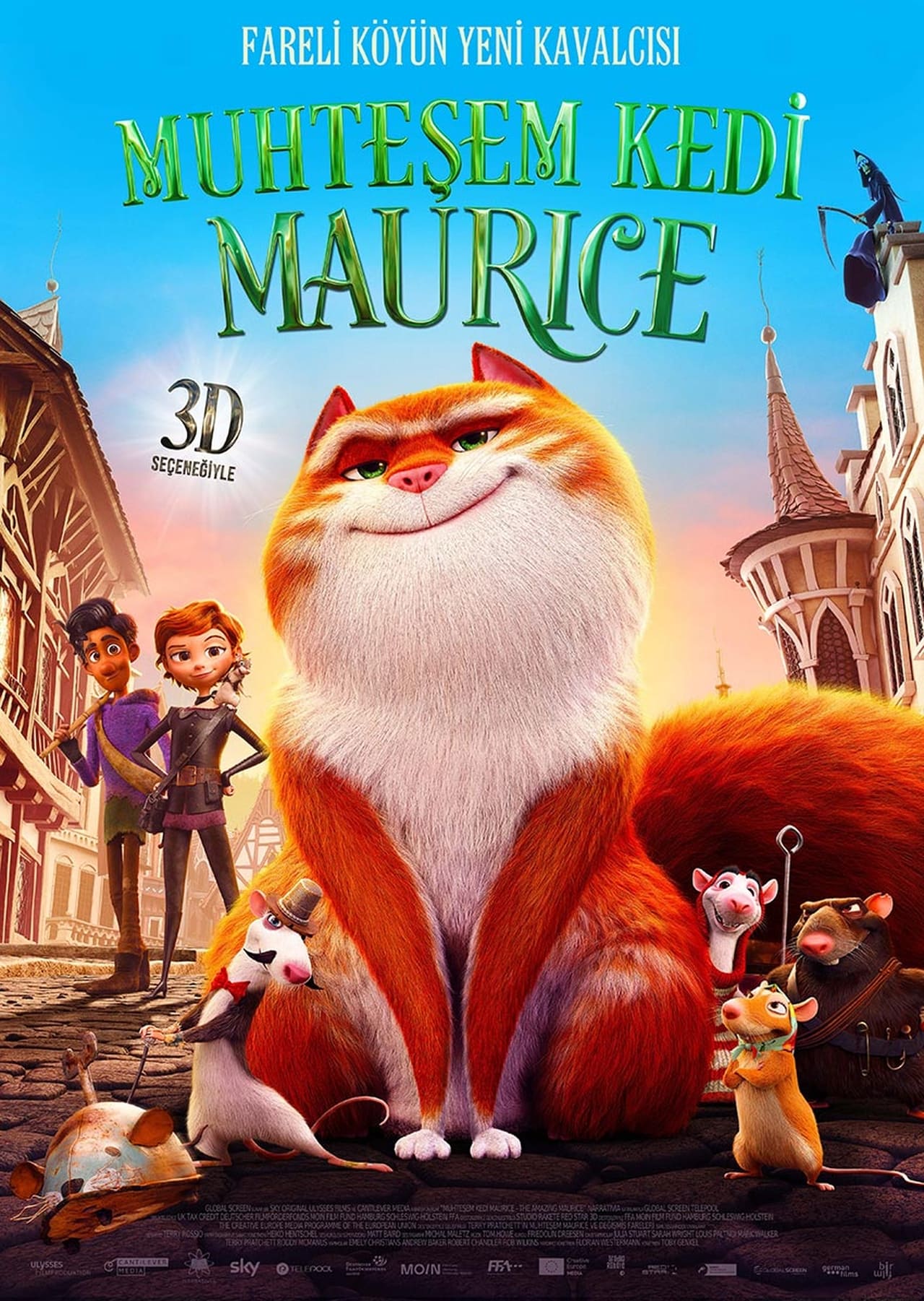 The Amazing Maurice (2022) 384Kbps 24Fps 48Khz 5.1Ch iTunes Turkish Audio TAC