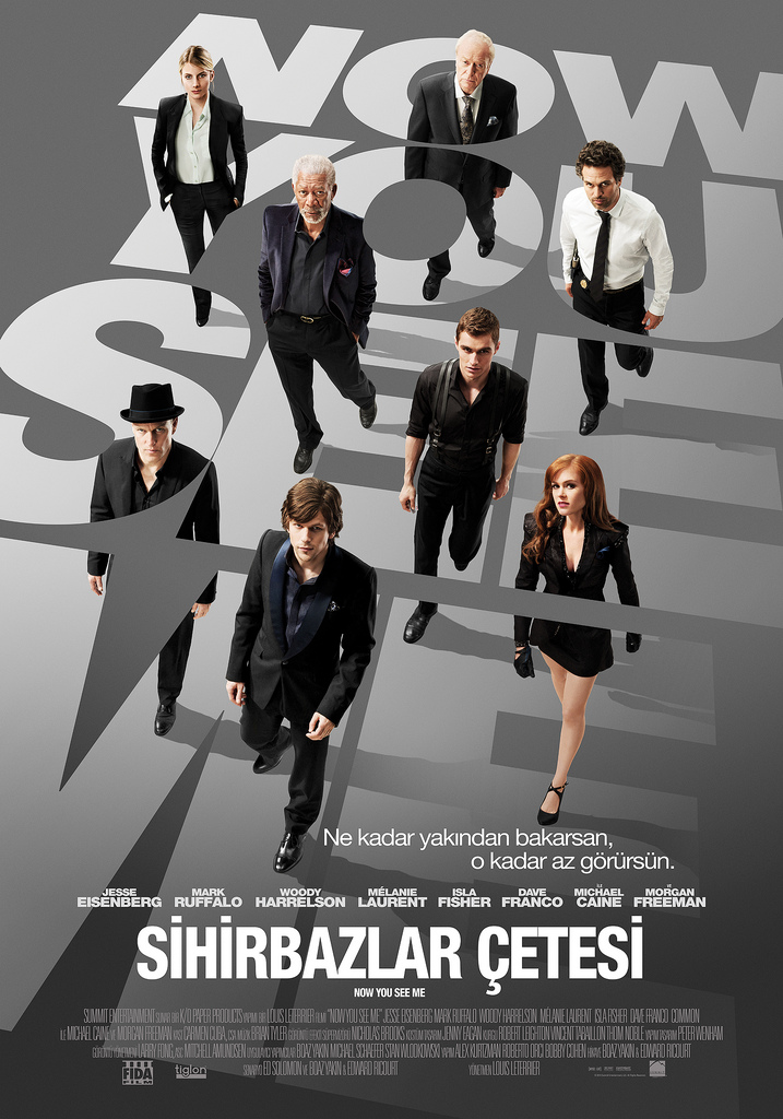 Now You See Me (2013) Theatrical Cut 640Kbps 23.976Fps 48Khz 5.1Ch DD+ NF E-AC3 Turkish Audio TAC