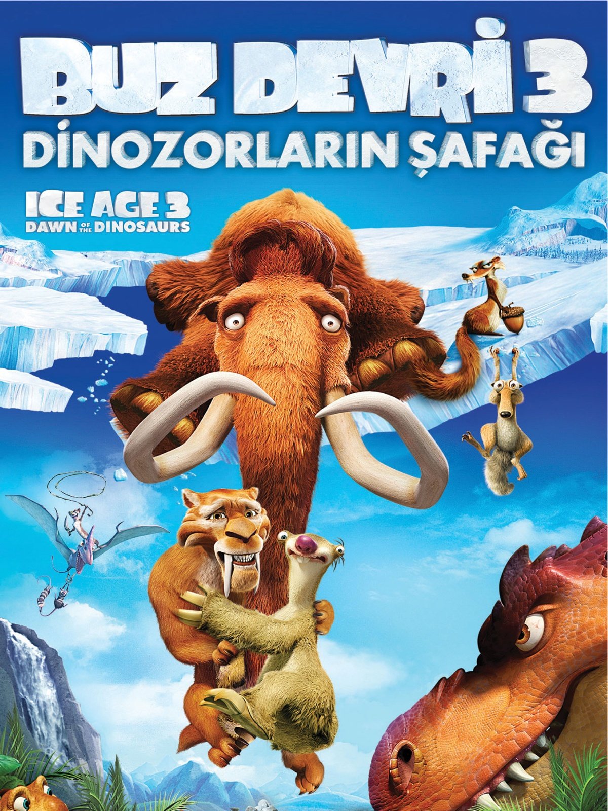 Ice Age: Dawn of the Dinosaurs (2009) 384Kbps 23.976Fps 48Khz 5.1Ch DVD Turkish Audio TAC
