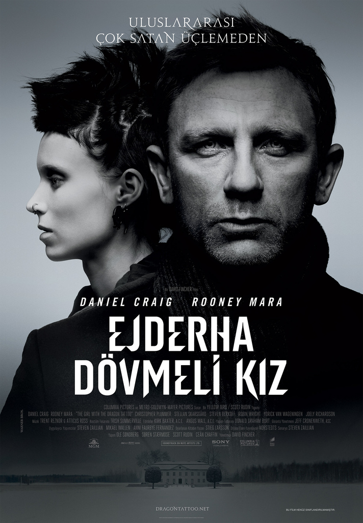 The Girl with the Dragon Tattoo (2011) 640Kbps 23.976Fps 48Khz 5.1Ch BluRay Turkish Audio TAC