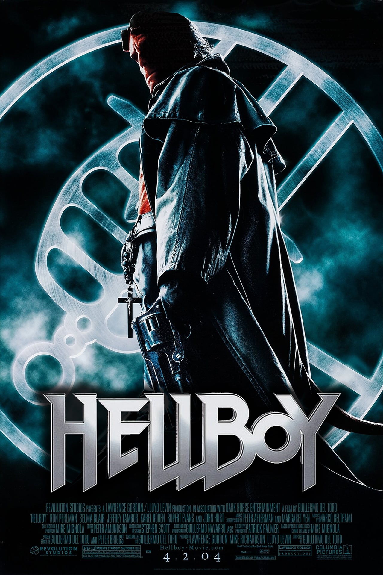 Hellboy (2004) Theatrical Cut 448Kbps 23.976Fps 48Khz 5.1Ch DVD Turkish Audio TAC