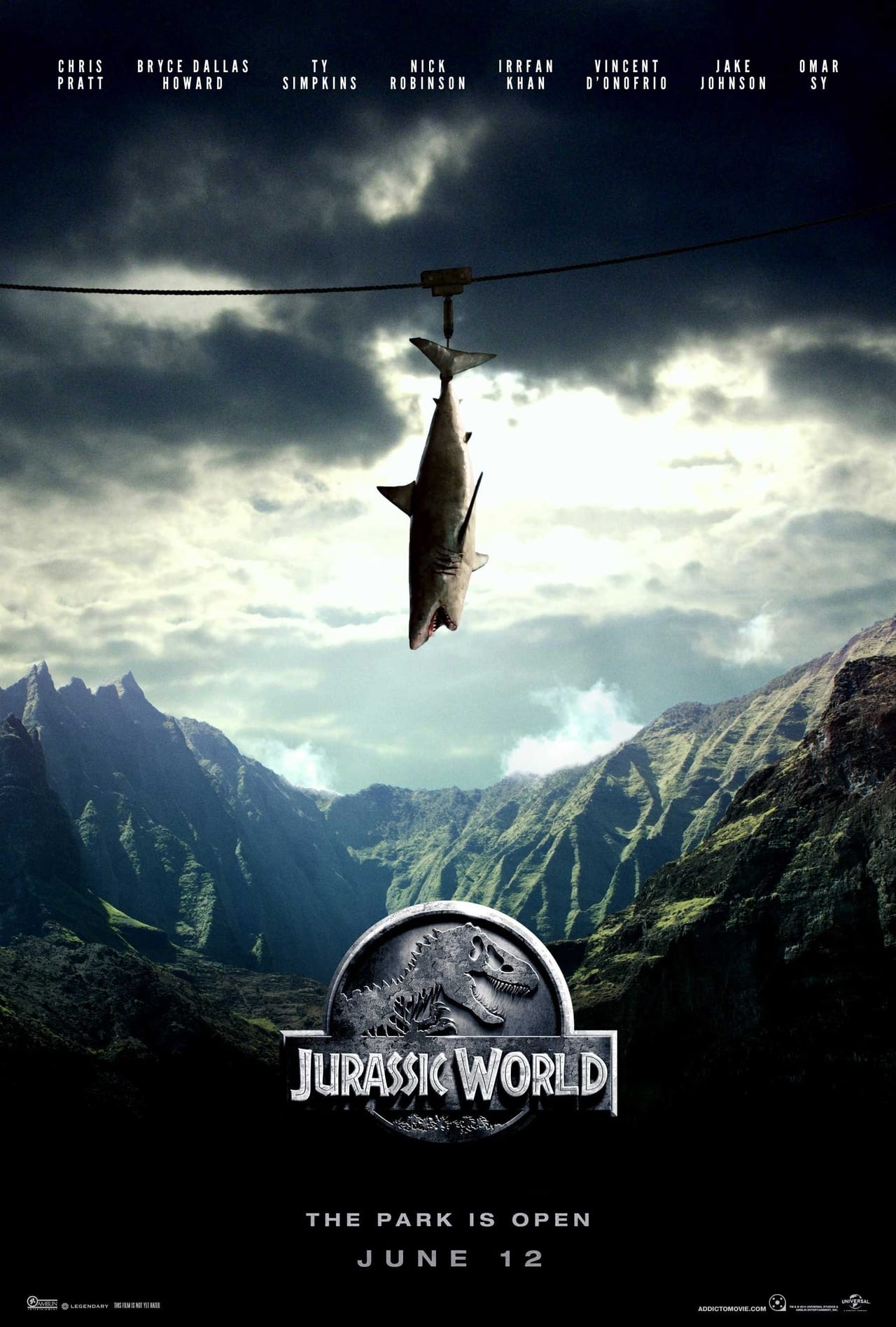 Jurassic World (2015) 640Kbps 23.976Fps 48Khz 5.1Ch DD+ NF E-AC3 Turkish Audio TAC
