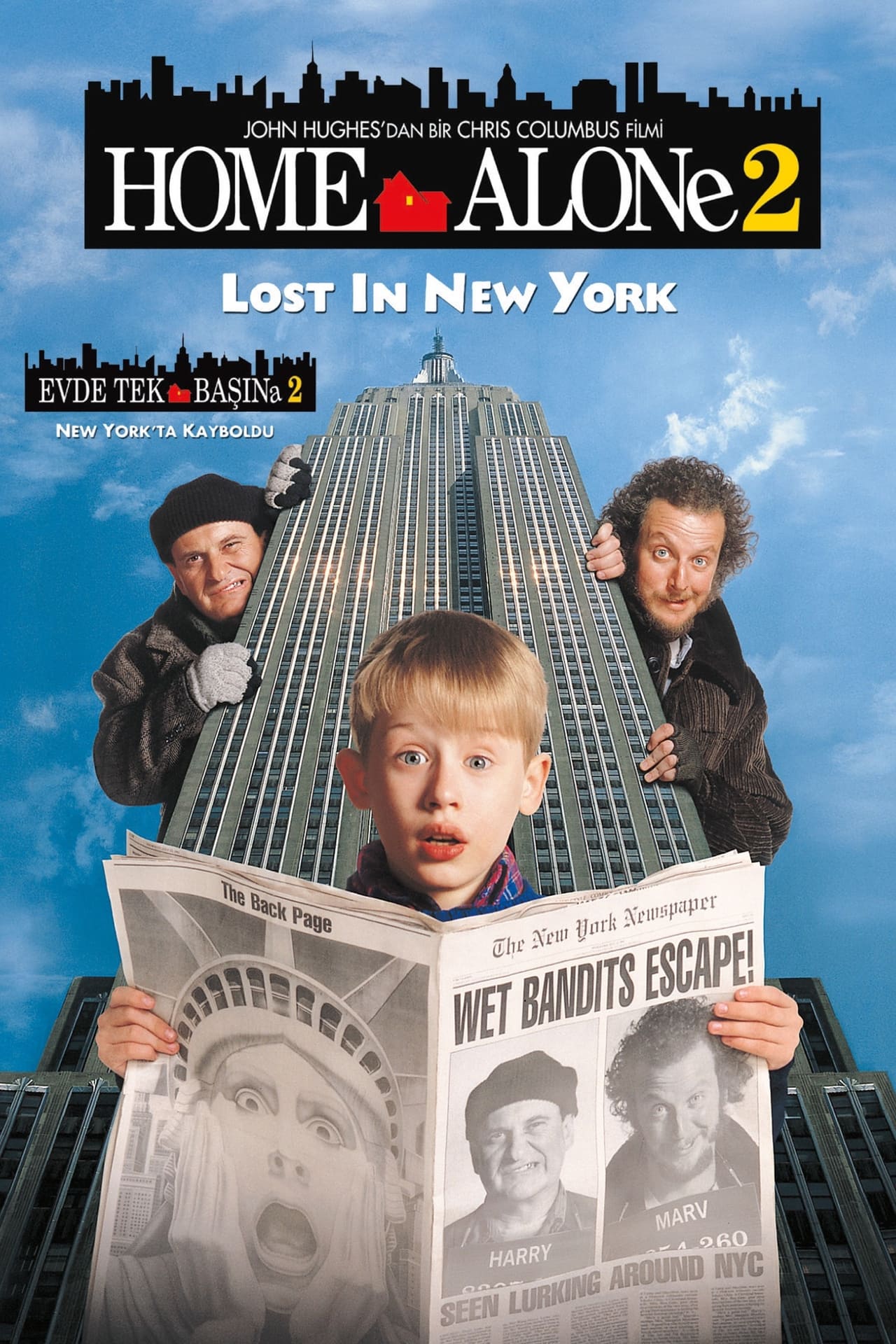 Home Alone 2: Lost in New York (1992) 128Kbps 23.976Fps 48Khz 2.0Ch DD+ NF E-AC3 Turkish Audio TAC