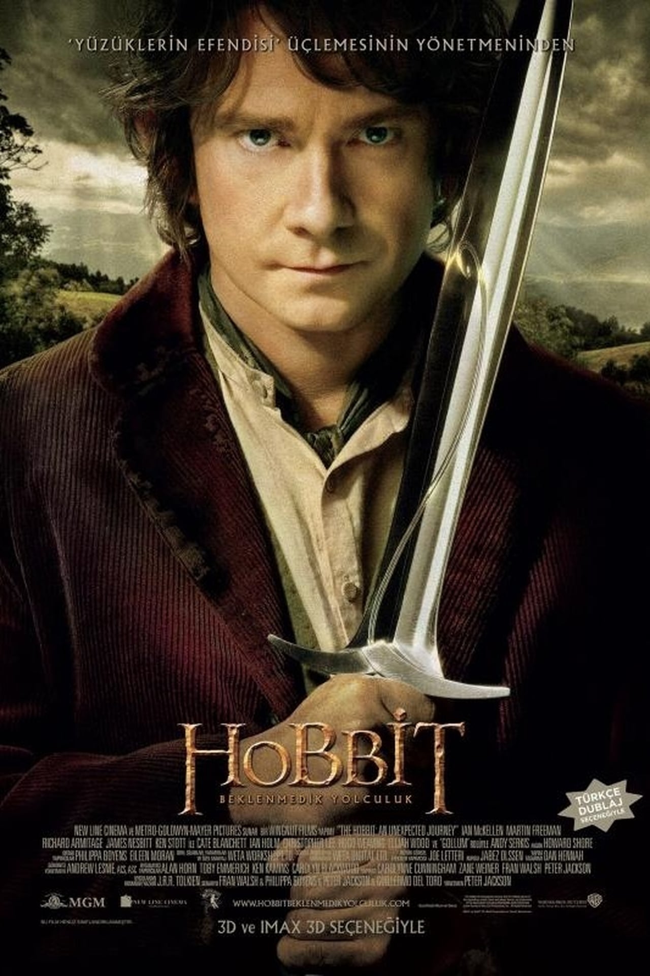 The Hobbit: An Unexpected Journey (2012) Theatrical Cut 448Kbps 23.976Fps 48Khz 5.1Ch BluRay Turkish Audio TAC
